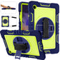 360 Degree Rotation Contrast Color Silicone + PC Tablet Case, For Samsung Galaxy Tab A8 10.5 2021