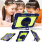 360 Degree Rotation Contrast Color Silicone + PC Tablet Case, For Samsung Galaxy Tab A8 10.5 2021