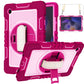 360 Degree Rotation Contrast Color Silicone + PC Tablet Case, For Samsung Galaxy Tab A8 10.5 2021