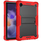 Silicone + PC Shockproof Protective Tablet Case with Holder, For Samsung Galaxy Tab A8 10.5 2021
