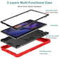 Silicone + PC Shockproof Protective Tablet Case with Holder, For Samsung Galaxy Tab A8 10.5 2021