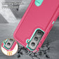 3 in 1 Rugged Holder Phone Case, For Samsung Galaxy S22 5G, For Samsung Galaxy S22+ 5G, For Samsung Galaxy S22 Ultra 5G