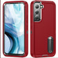 3 in 1 Rugged Holder Phone Case, For Samsung Galaxy S22 5G, For Samsung Galaxy S22+ 5G, For Samsung Galaxy S22 Ultra 5G