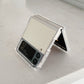 For Samsung Galaxy Z Flip4 Transparent TPU Shockproof Phone Case , For Samsung Galaxy Z Flip4