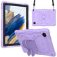 Beige PC + Silicone Holder Tablet Case, For Samsung Galaxy Tab A8 10.5 2021