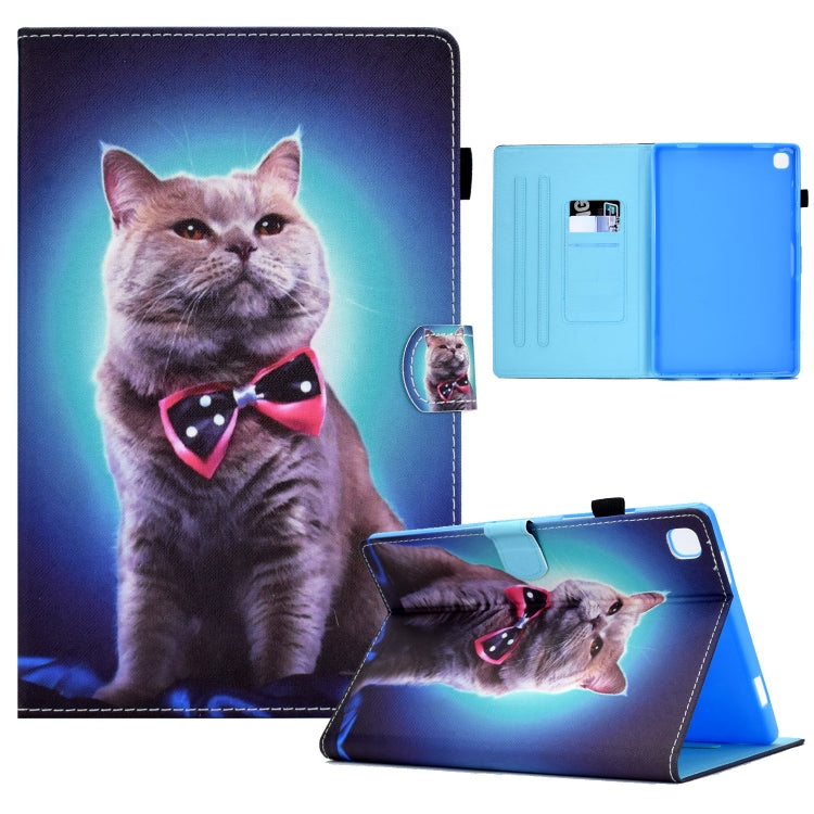 Sewing Pen Slot Leather Tablet Case, For Samsung Galaxy Tab A8, For Samsung Galaxy Tab A7 Lite T220, For Samsung Galaxy Tab A 8.0 2019 T290, For Samsung Galaxy Tab A 8.0 T350, For Samsung Galaxy Tab A7 10.4 2020 T500������������������������������������...