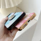 Shinning Diamond Ring Holder Phone Case, For Samsung Galaxy Z Flip3 5G