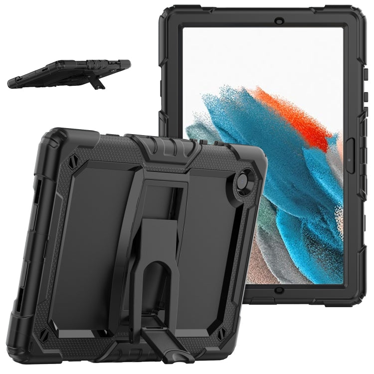 Shockproof Black Silicone + PC Tablet Protective Case, For Samsung Galaxy Tab A8 10.5 2021
