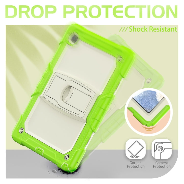 Shockproof Beige Silicone + PC Tablet Protective Case