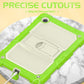 Shockproof Beige Silicone + PC Tablet Protective Case