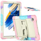 Shockproof Beige Silicone + PC Tablet Protective Case