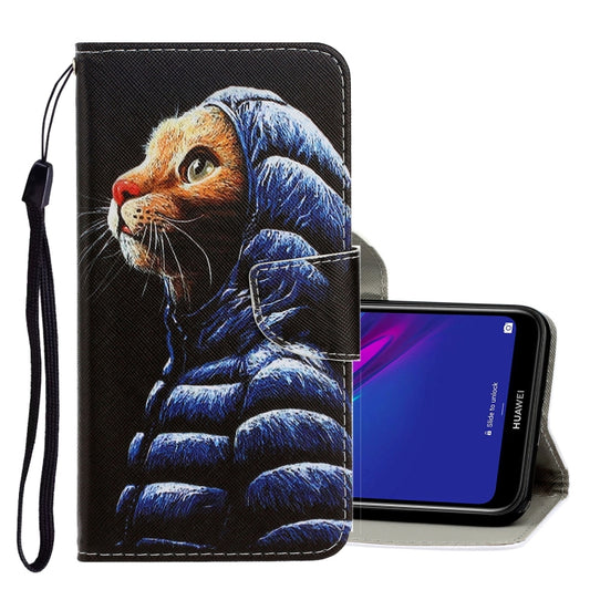 3D Colored Drawing Horizontal Flip PU Leather Case with Holder & Card Slots & Wallet
