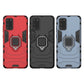 Shockproof PC + TPU Protective Case with Magnetic Ring Holder, For Galaxy S20+, For Huawei Nova 6 5G