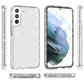 Shockproof Terminator Style Glitter Powder Protective Phone Case, For Samsung Galaxy S21 FE 5G