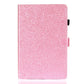 Varnish Glitter Powder Leather Tablet Case, For Samsung Galaxy Tab A8 10.5 2021