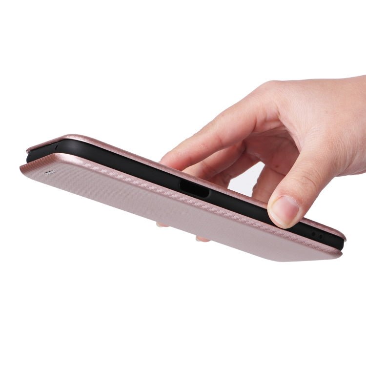 Carbon Fiber Texture Magnetic Horizontal Flip PU Phone Case, For OPPO Realme 9i / A36, For Blackview A55, For Ulefone Note 13P, For Samsung Galaxy A23 5G