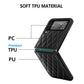 Rhombus Hinge Phone Case, For Samsung Galaxy Z Flip3 5G