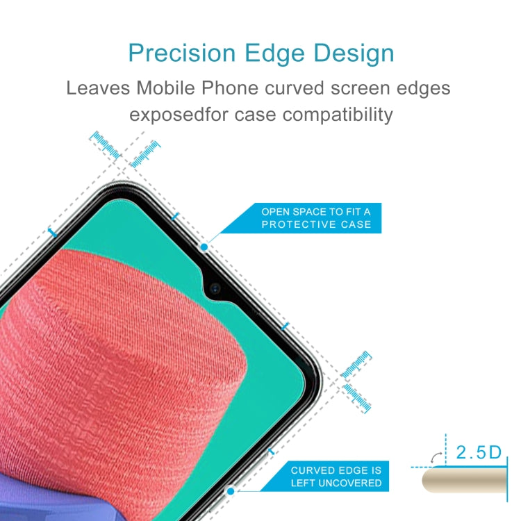 0.26mm 9H 2.5D Tempered Glass Film, For Samsung Galaxy M33 / M23 / F23 / M13 / F13 / Jump2 / M13 4G(1 PC)