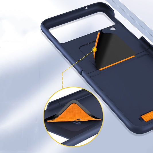 Wrist Strap Skin Feel Frosted PC Phone Case, For Samsung Galaxy Z Flip3 5G