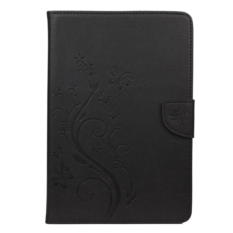 Butterfly Flower Embossing Pattern Leather Tablet Case, For Samsung Galaxy Tab A8 10.5 2021