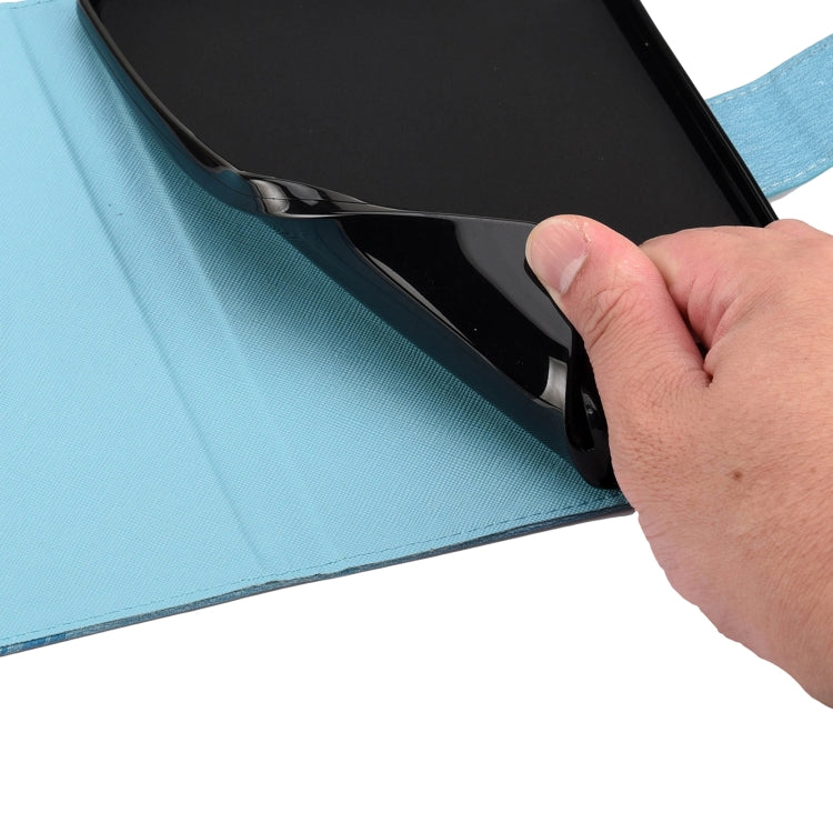 Butterfly Flower Embossing Pattern Leather Tablet Case, For Samsung Galaxy Tab A8 10.5 2021