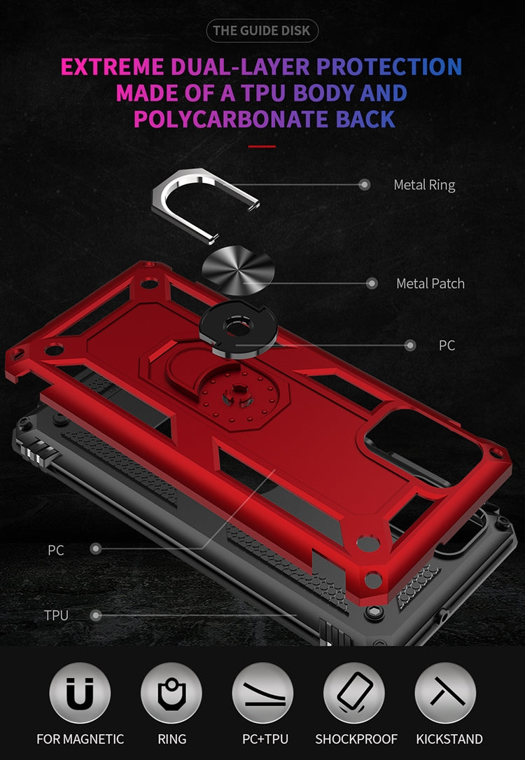 Shockproof TPU + PC Protective Case with 360 Degree Rotating Holder, For Galaxy A51, For  Galaxy A71, For Galaxy S20+, For Galaxy S20, For Galaxy S20 Ultra