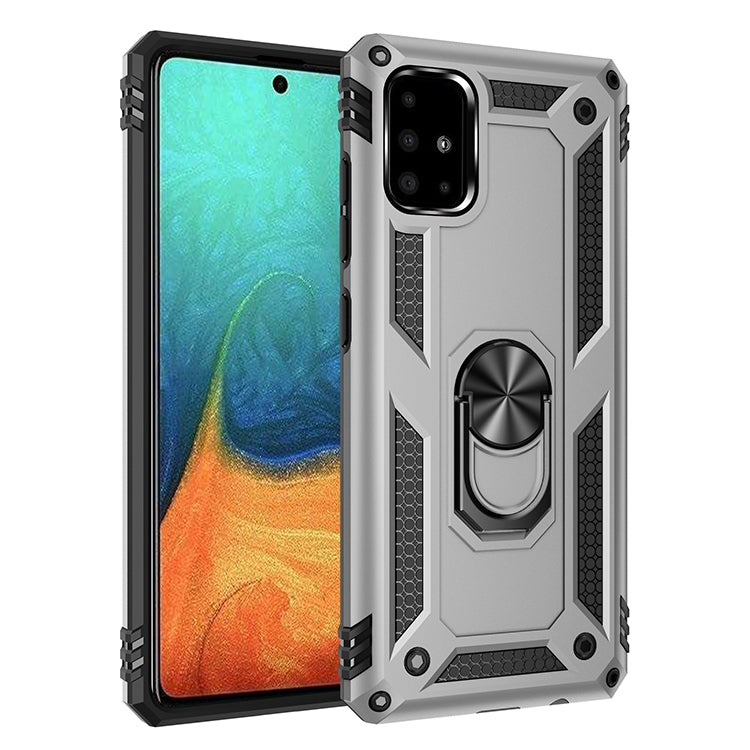 Shockproof TPU + PC Protective Case with 360 Degree Rotating Holder, For Galaxy A51, For  Galaxy A71, For Galaxy S20+, For Galaxy S20, For Galaxy S20 Ultra