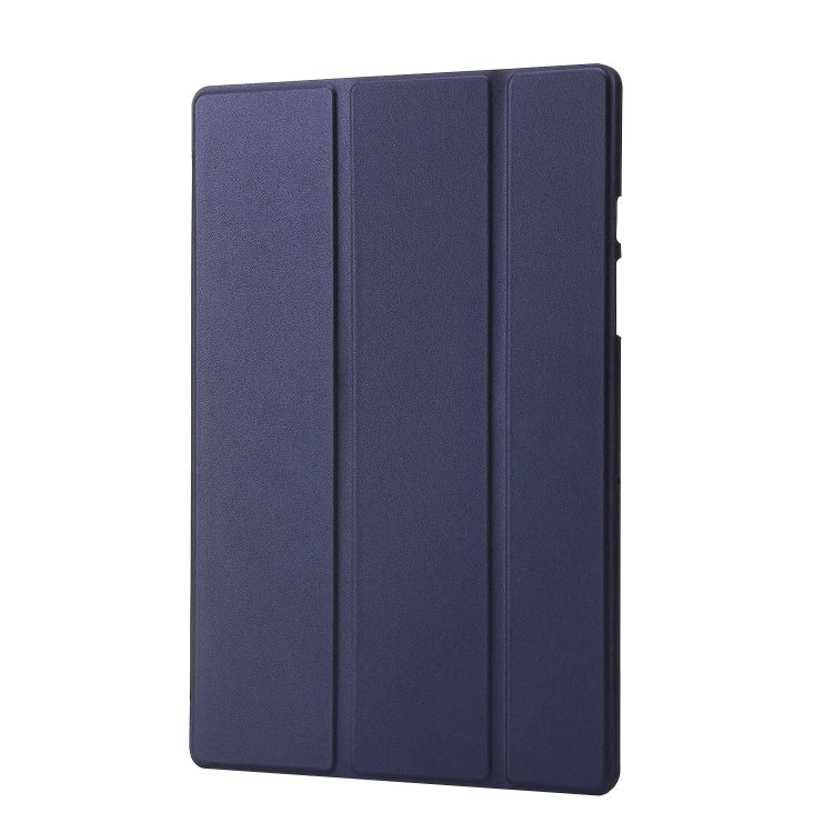 TPU Three-fold Horizontal Flip Leather Case, For Samsung Galaxy Tab A8 10.5 2021