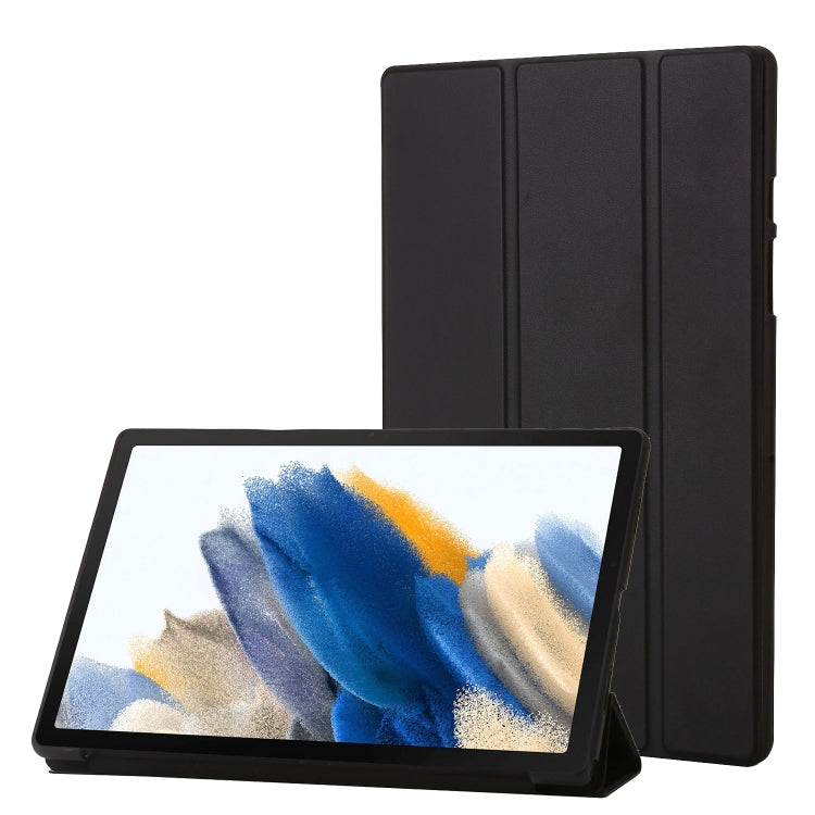 TPU Three-fold Horizontal Flip Leather Case, For Samsung Galaxy Tab A8 10.5 2021