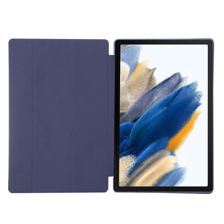TPU Three-fold Horizontal Flip Leather Case, For Samsung Galaxy Tab A8 10.5 2021