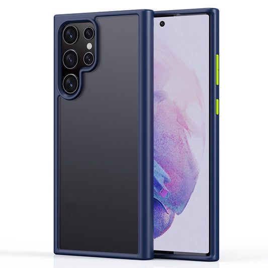 Skin Feel Series PC + TPU Frosted Phone Case, For Samsung Galaxy S22 5G, For Samsung Galaxy S22+ 5G, For Samsung Galaxy S22 Ultra 5G