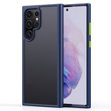 Skin Feel Series PC + TPU Frosted Phone Case, For Samsung Galaxy S22 5G, For Samsung Galaxy S22+ 5G, For Samsung Galaxy S22 Ultra 5G