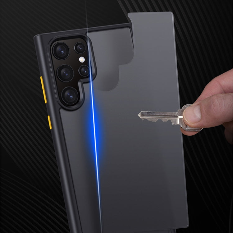 Skin Feel Series PC + TPU Frosted Phone Case, For Samsung Galaxy S22 5G, For Samsung Galaxy S22+ 5G, For Samsung Galaxy S22 Ultra 5G