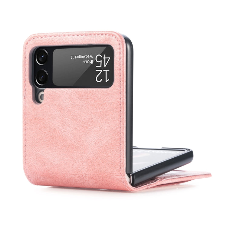 Vertical Flip Card Slot Leather Phone Case, For Samsung Galaxy Z Flip3 5G