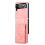 Vertical Flip Card Slot Leather Phone Case, For Samsung Galaxy Z Flip3 5G