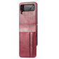 Vertical Flip Card Slot Leather Phone Case, For Samsung Galaxy Z Flip3 5G