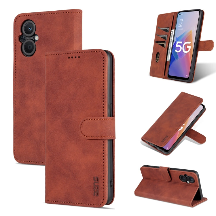 AZNS Skin Feel Calf Texture Horizontal Flip Leather Phone Case, For vivo Y76s 5G / Y74s, For OPPO A96 5G / Reno7 5G Overseas Version & OnePlus Nord N20 5G, For Xiaomi Redmi Note 11 4G Global / Note 11S, For Xiaomi Redmi Note 11 Pro Foreign Version�����...