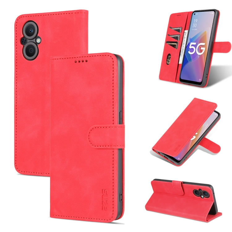 AZNS Skin Feel Calf Texture Horizontal Flip Leather Phone Case, For vivo Y76s 5G / Y74s, For OPPO A96 5G / Reno7 5G Overseas Version & OnePlus Nord N20 5G, For Xiaomi Redmi Note 11 4G Global / Note 11S, For Xiaomi Redmi Note 11 Pro Foreign Version�����...
