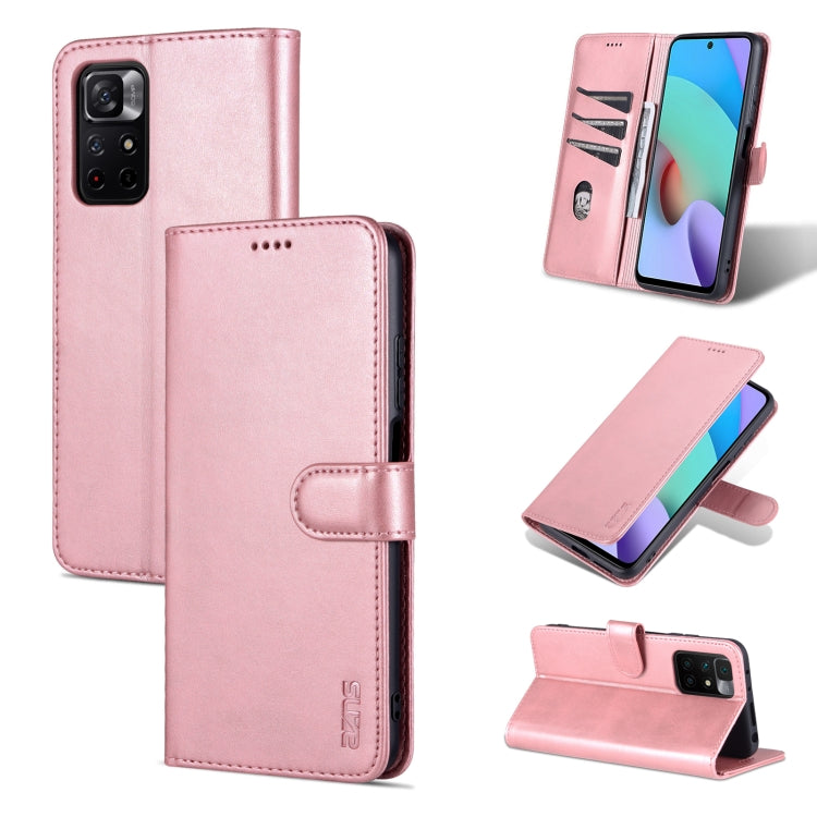 AZNS Skin Feel Calf Texture Horizontal Flip Leather Phone Case, For vivo Y76s 5G / Y74s, For OPPO A96 5G / Reno7 5G Overseas Version & OnePlus Nord N20 5G, For Xiaomi Redmi Note 11 4G Global / Note 11S, For Xiaomi Redmi Note 11 Pro Foreign Version�����...