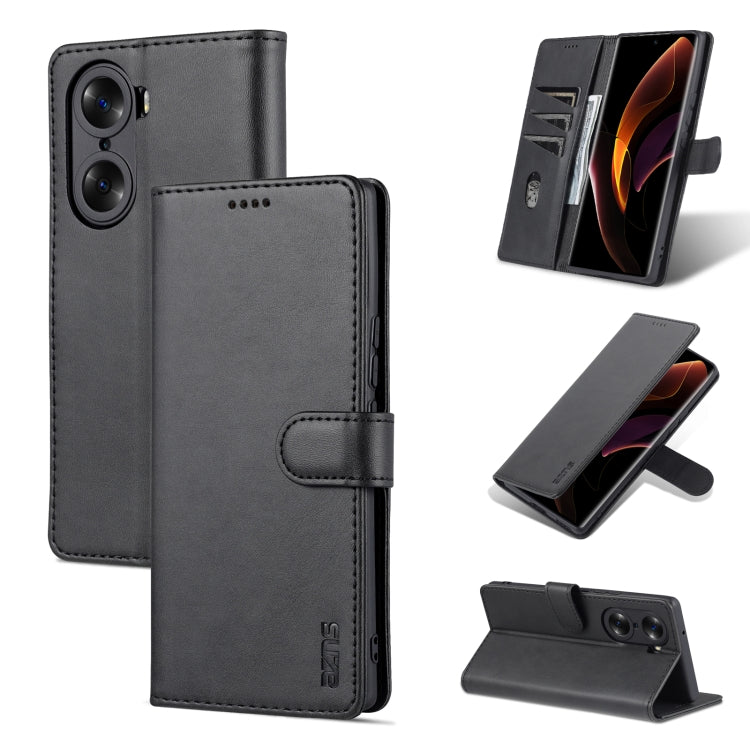 AZNS Skin Feel Calf Texture Horizontal Flip Leather Phone Case, For vivo Y76s 5G / Y74s, For OPPO A96 5G / Reno7 5G Overseas Version & OnePlus Nord N20 5G, For Xiaomi Redmi Note 11 4G Global / Note 11S, For Xiaomi Redmi Note 11 Pro Foreign Version�����...