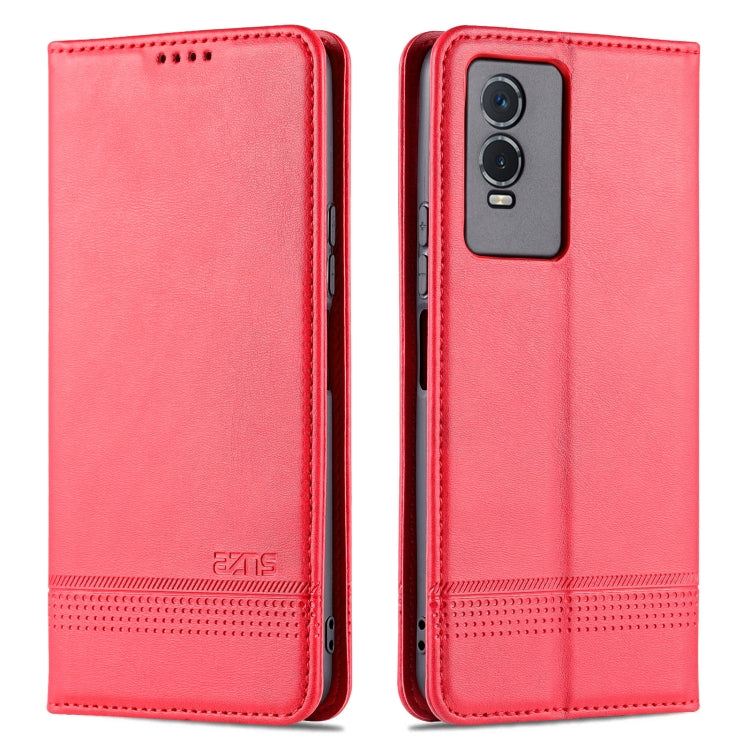 AZNS Magnetic Calf Texture Leather Phone Case, For vivo Y76s / Y74s, For Honor Play 30 Plus, For Redmi Note 11 4G Overseas Version / Note 11S, For Redmi Note 11 Pro Overseas Version, For Honor X30, For Samsung Galaxy A13 4G