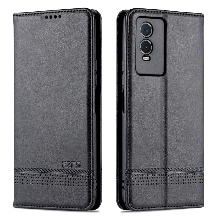 AZNS Magnetic Calf Texture Leather Phone Case, For vivo Y76s / Y74s, For Honor Play 30 Plus, For Redmi Note 11 4G Overseas Version / Note 11S, For Redmi Note 11 Pro Overseas Version, For Honor X30, For Samsung Galaxy A13 4G