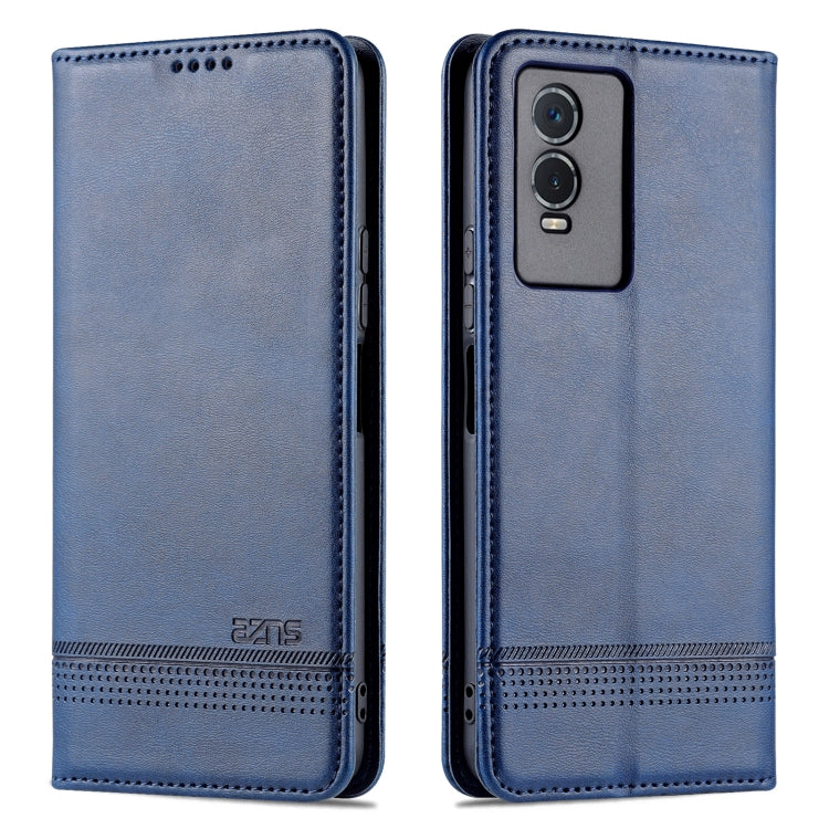 AZNS Magnetic Calf Texture Leather Phone Case, For vivo Y76s / Y74s, For Honor Play 30 Plus, For Redmi Note 11 4G Overseas Version / Note 11S, For Redmi Note 11 Pro Overseas Version, For Honor X30, For Samsung Galaxy A13 4G