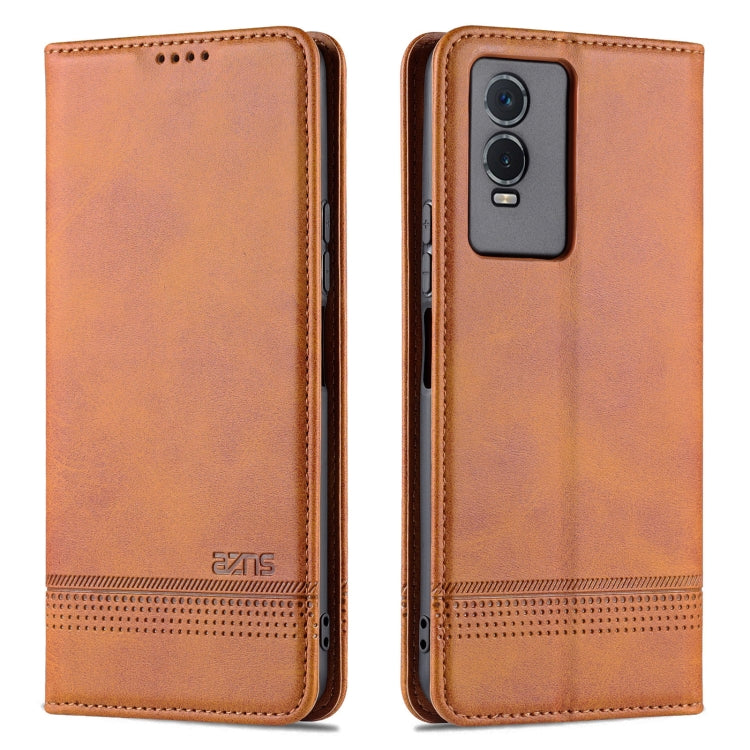 AZNS Magnetic Calf Texture Leather Phone Case, For vivo Y76s / Y74s, For Honor Play 30 Plus, For Redmi Note 11 4G Overseas Version / Note 11S, For Redmi Note 11 Pro Overseas Version, For Honor X30, For Samsung Galaxy A13 4G