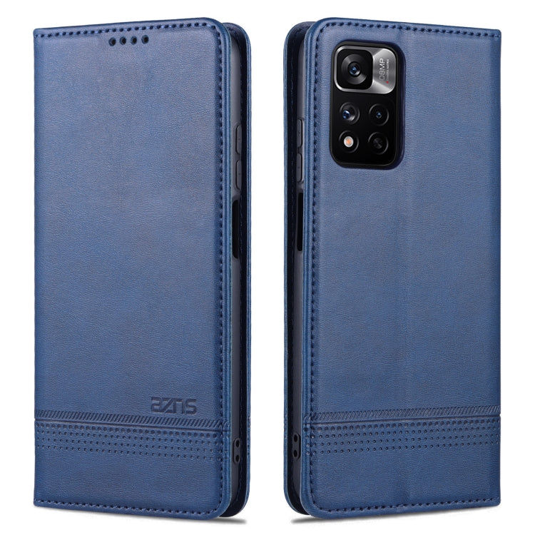 AZNS Magnetic Calf Texture Leather Phone Case, For vivo Y76s / Y74s, For Honor Play 30 Plus, For Redmi Note 11 4G Overseas Version / Note 11S, For Redmi Note 11 Pro Overseas Version, For Honor X30, For Samsung Galaxy A13 4G