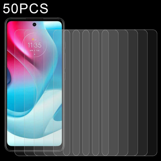 50 PCS 0.26mm 9H 2.5D Tempered Glass Film, For Samsung Galaxy M53(50 PCS)