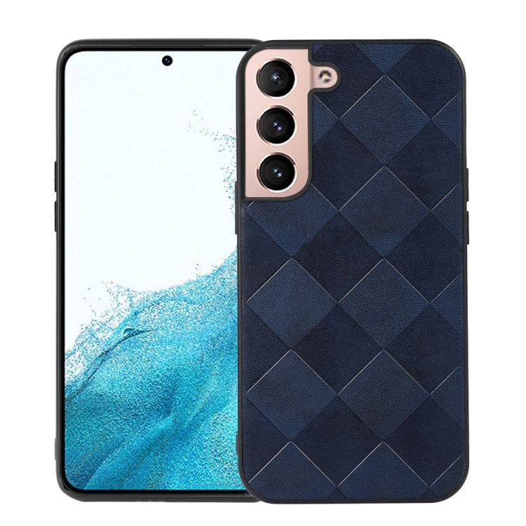Weave Plaid PU Phone Case, For Samsung Galaxy S22 5G, For Samsung Galaxy S22+ 5G, For Samsung Galaxy S22 Ultra 5G, For Samsung Galaxy Z Flip 3 5G, For Samsung Galaxy Z Fold2 5G, For Samsung Galaxy Z Fold3 5G