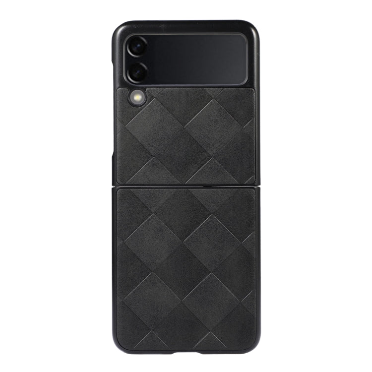 Weave Plaid PU Phone Case, For Samsung Galaxy S22 5G, For Samsung Galaxy S22+ 5G, For Samsung Galaxy S22 Ultra 5G, For Samsung Galaxy Z Flip 3 5G, For Samsung Galaxy Z Fold2 5G, For Samsung Galaxy Z Fold3 5G