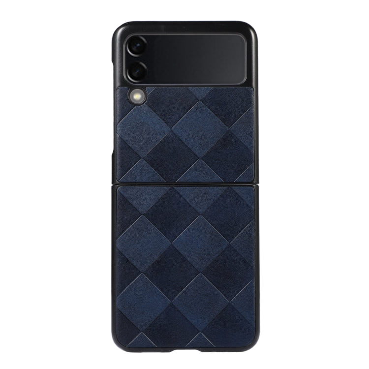 Weave Plaid PU Phone Case, For Samsung Galaxy S22 5G, For Samsung Galaxy S22+ 5G, For Samsung Galaxy S22 Ultra 5G, For Samsung Galaxy Z Flip 3 5G, For Samsung Galaxy Z Fold2 5G, For Samsung Galaxy Z Fold3 5G