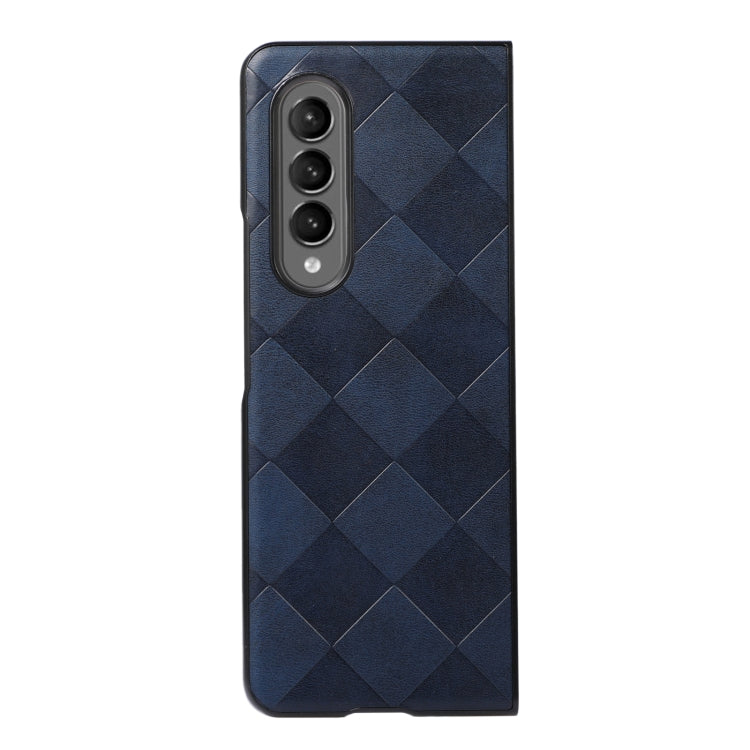 Weave Plaid PU Phone Case, For Samsung Galaxy S22 5G, For Samsung Galaxy S22+ 5G, For Samsung Galaxy S22 Ultra 5G, For Samsung Galaxy Z Flip 3 5G, For Samsung Galaxy Z Fold2 5G, For Samsung Galaxy Z Fold3 5G